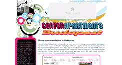 Desktop Screenshot of cabudapest.com